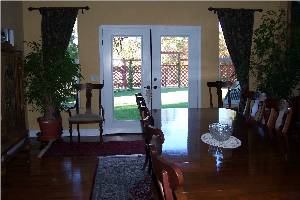 looking out onto Arbor - A Yosemite National Park bed & breakfast lodging